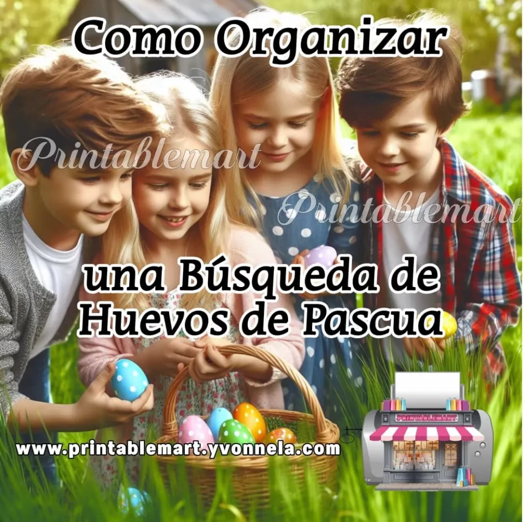 Como organizar una búsqueda de huevos de pascua