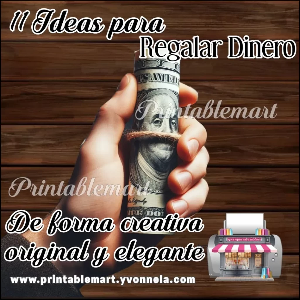 11 Ideas para regalar dinero de forma creativa, original y elegante