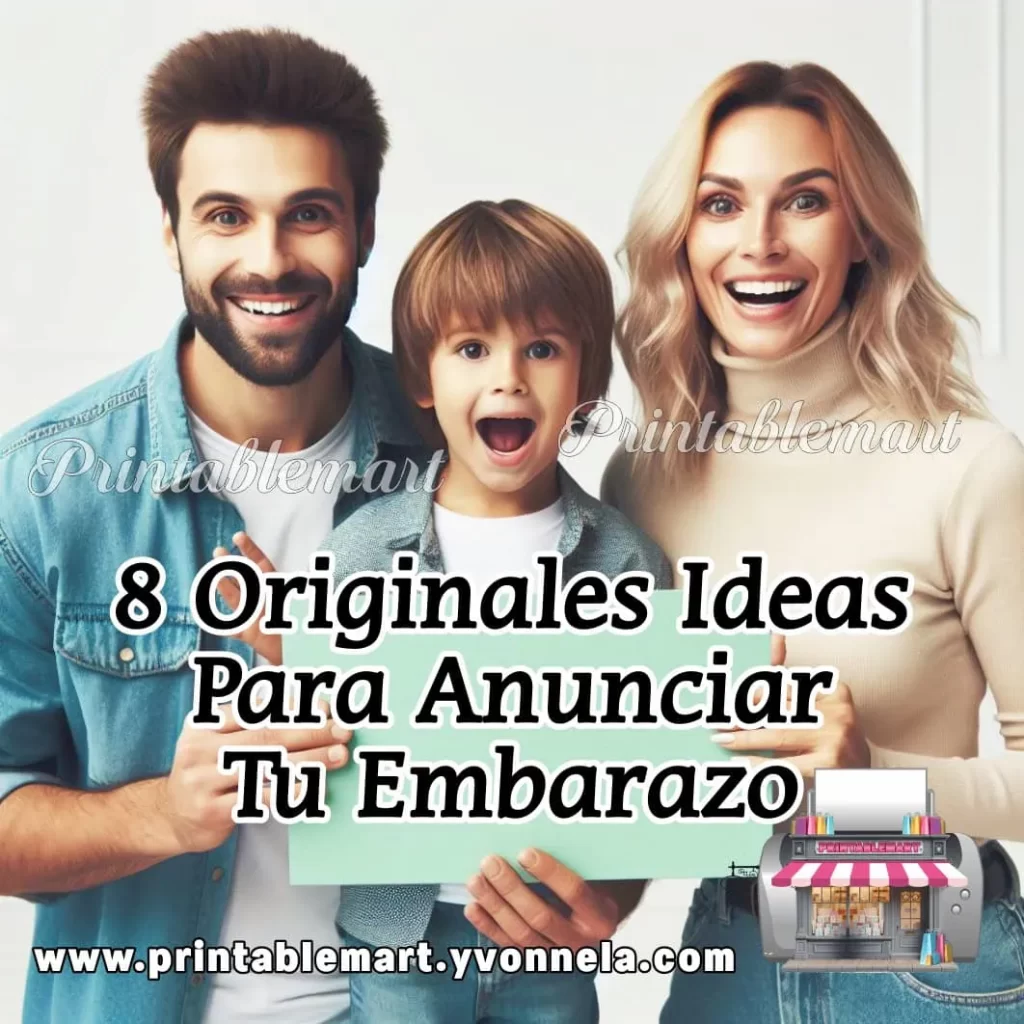 8 ideas para anunciar tu embarazo