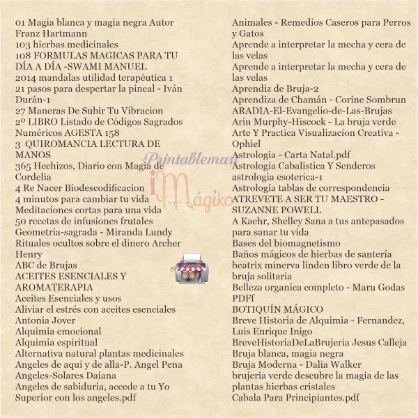Biblioteca de Bruja - Imagen 5