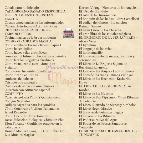Biblioteca de Bruja - Imagen 6