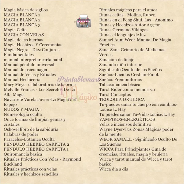 Biblioteca de Bruja - Imagen 8