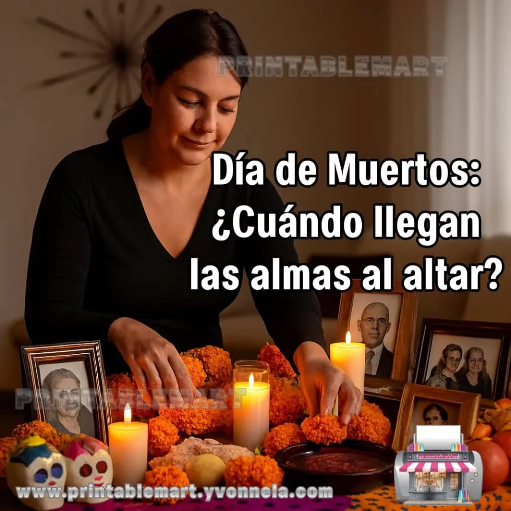 Día de Muertos: Cuando llegan las almas al altar